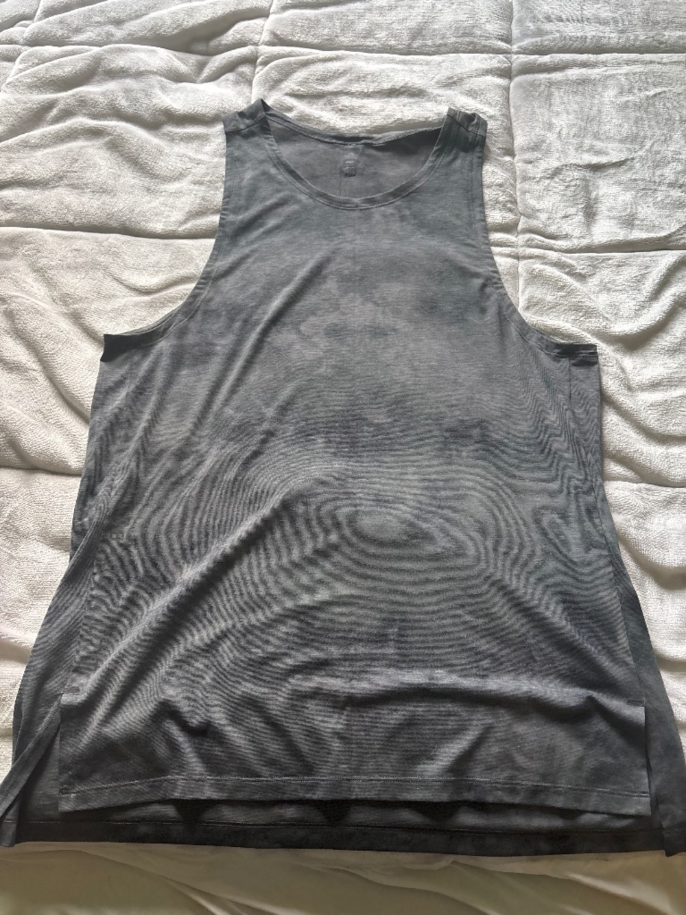 Men’s LuLulemon tank top grey size L